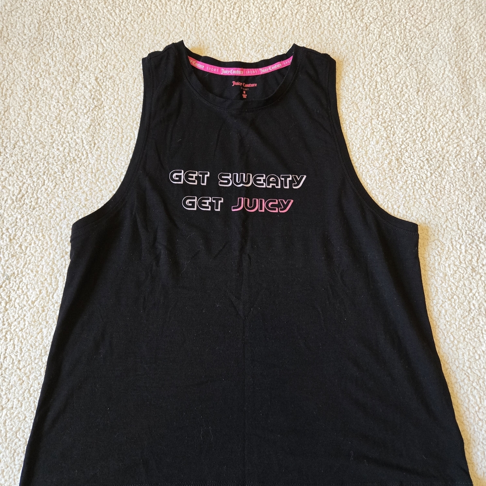 ❤️‍🔥❤️‍🔥❤️‍🔥Juicy Couture Black Tank Top